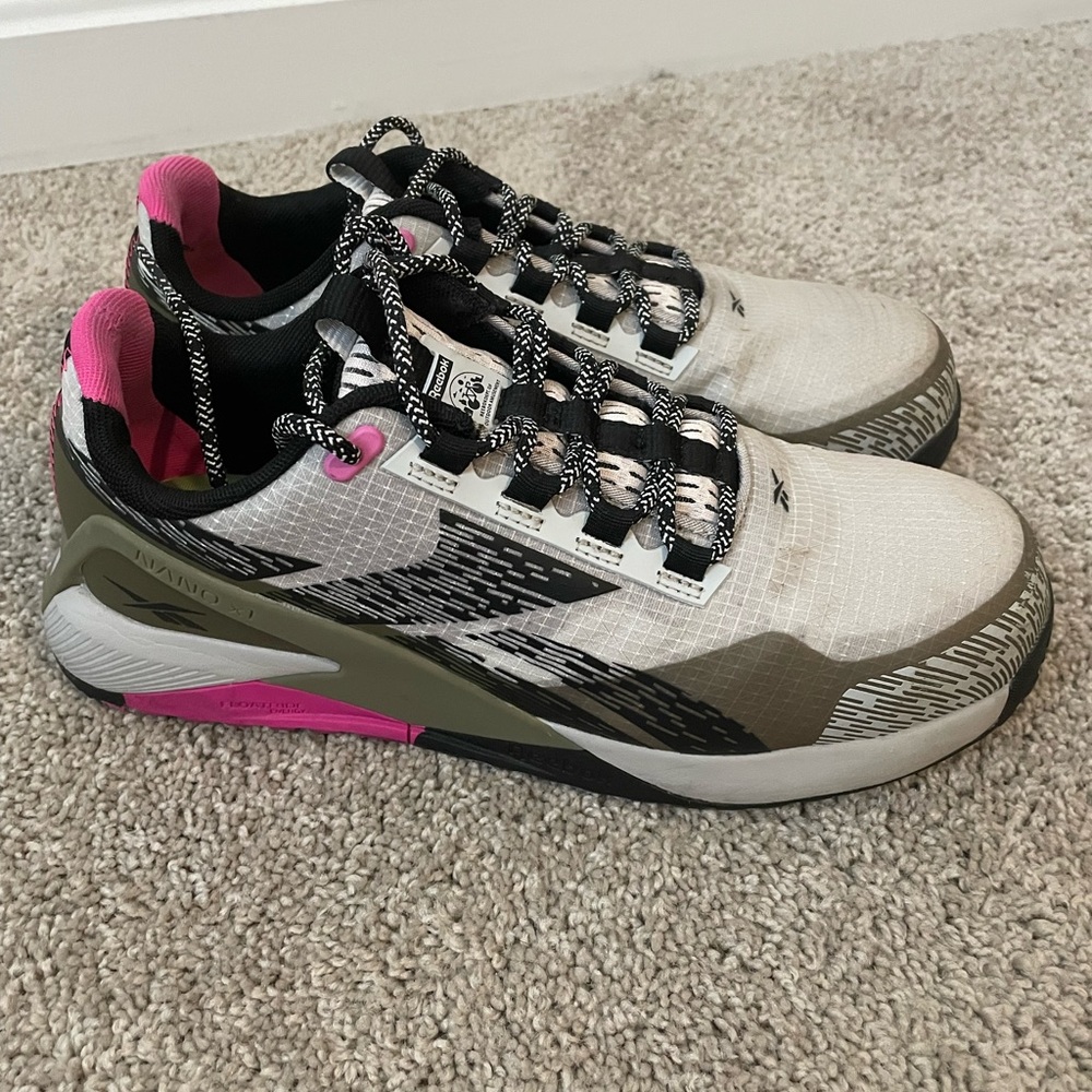 Reebok Women's Silvergreen Nano X1 Adventures  Shoes Size 8.5 M